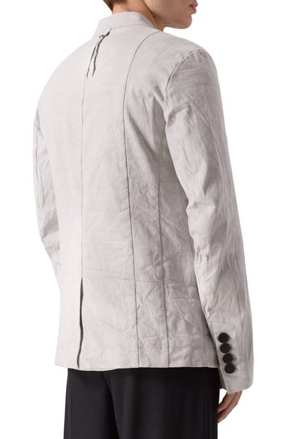 Хлопковый пиджак 139DEC, арт. SUT631-W-GR, фото 4