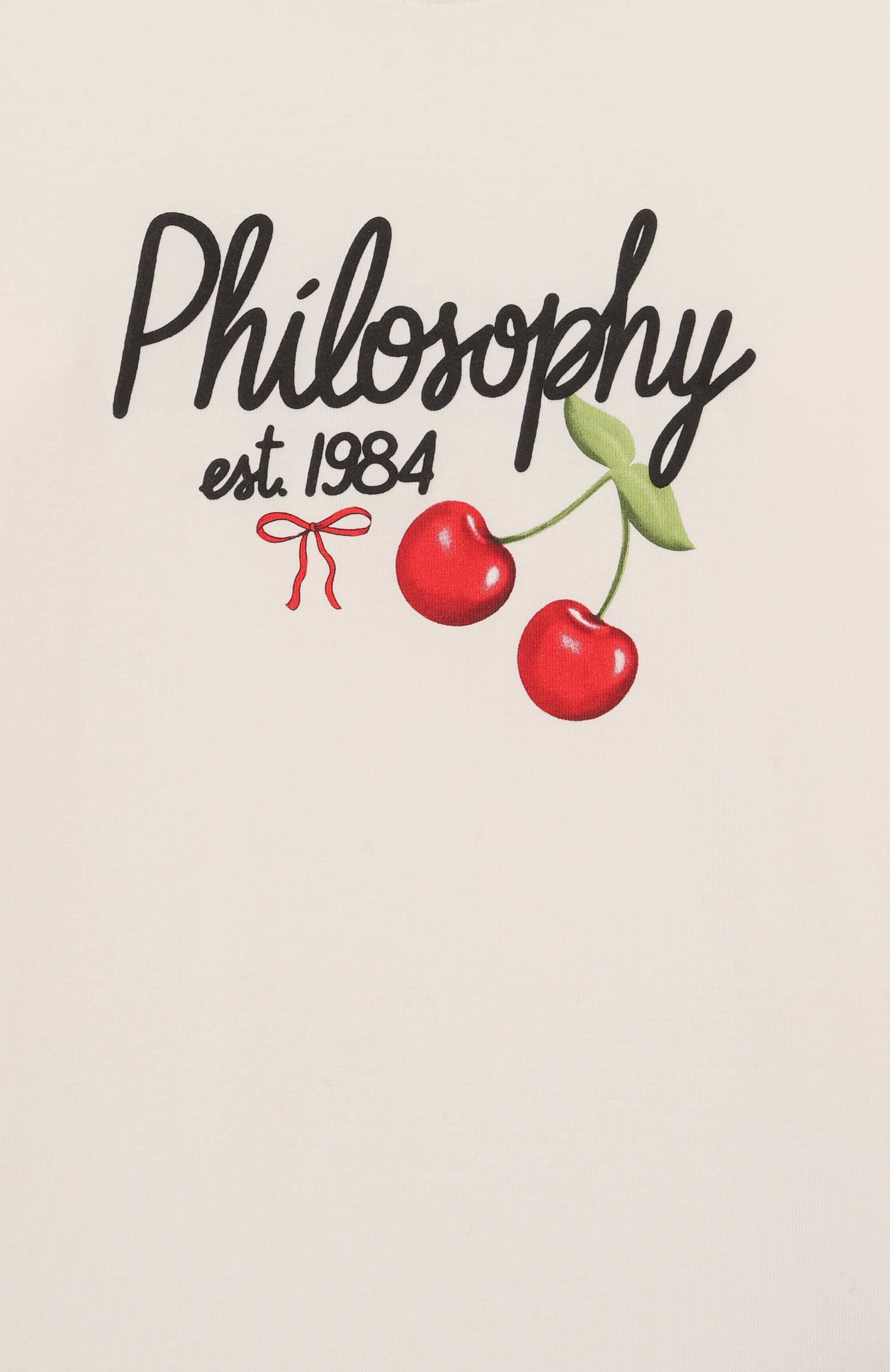 Хлопковый лонгслив PHILOSOPHY DI LORENZO SERAFINI KIDS, арт. I1F605/6202/4-10, фото 3