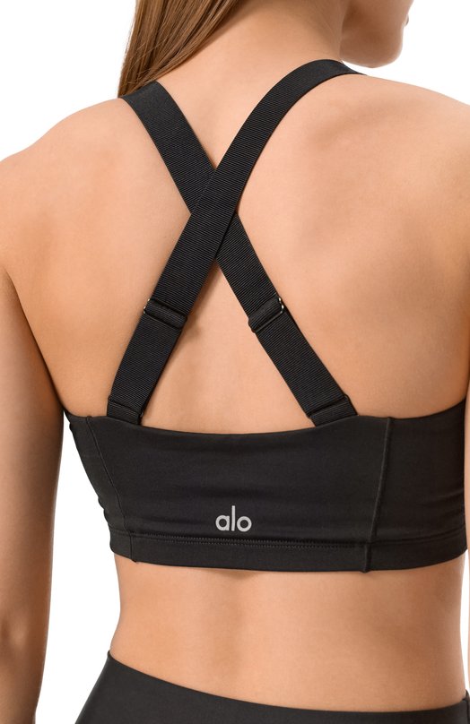 Топ Alo Yoga W9428R Чёрный  W9428R Фото 5