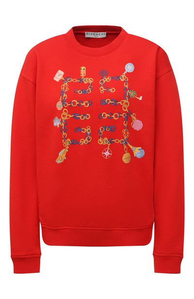 Женский хлопковый свитшот GIVENCHY, арт. BWJ0193Z4Q
