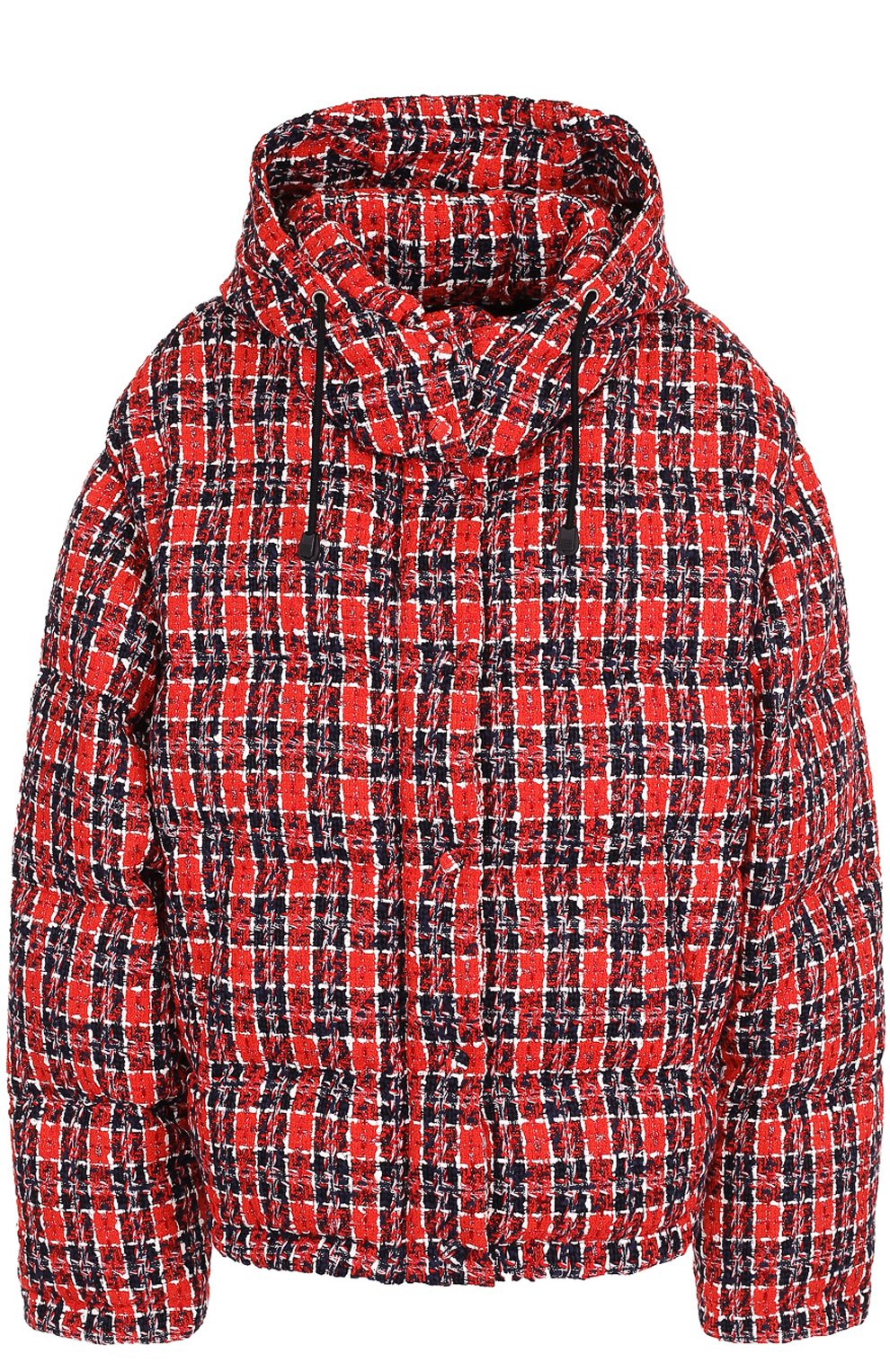 Вязаный пуховик с капюшоном и воротником-стойкой GUCCI, арт. 523869/ZLK56, фото 1