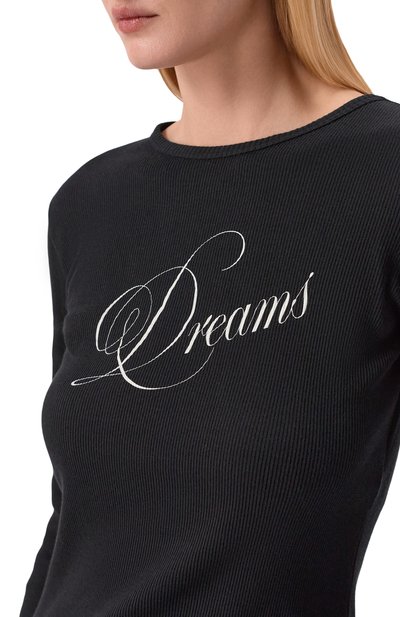 Хлопковый лонгслив ANN DEMEULEMEESTER, арт. B0013833/FA659, фото 5