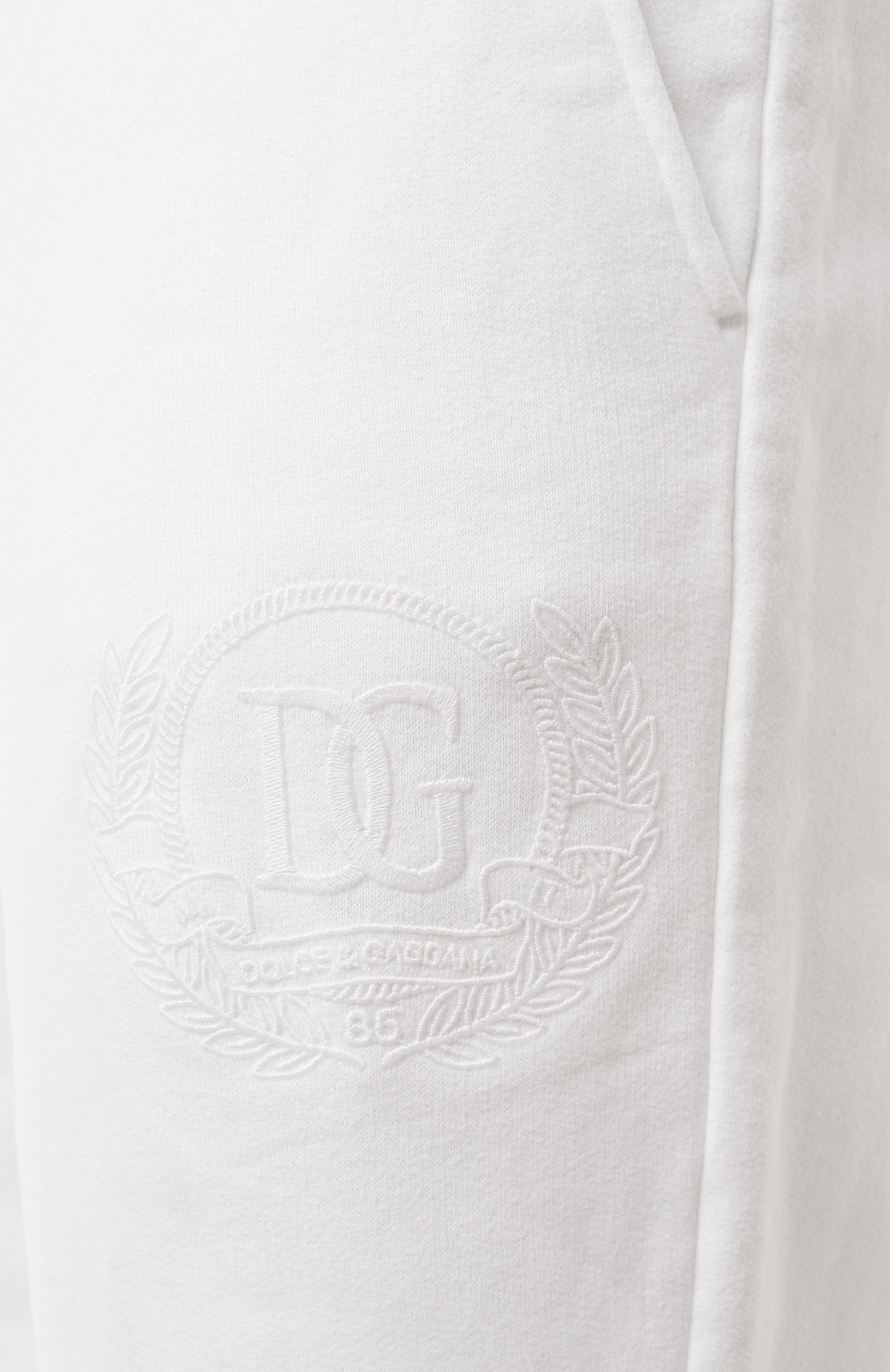 Хлопковые джоггеры DOLCE & GABBANA, арт. FTC7PZ/GDCN0, фото 6