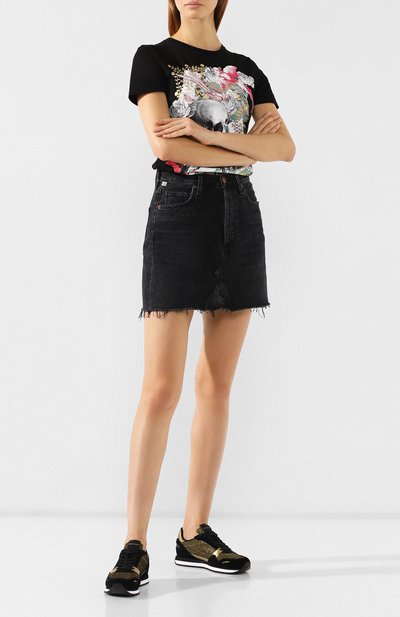 Комбинированные кроссовки EMPORIO ARMANI, арт. X3X058/XL617, фото 2