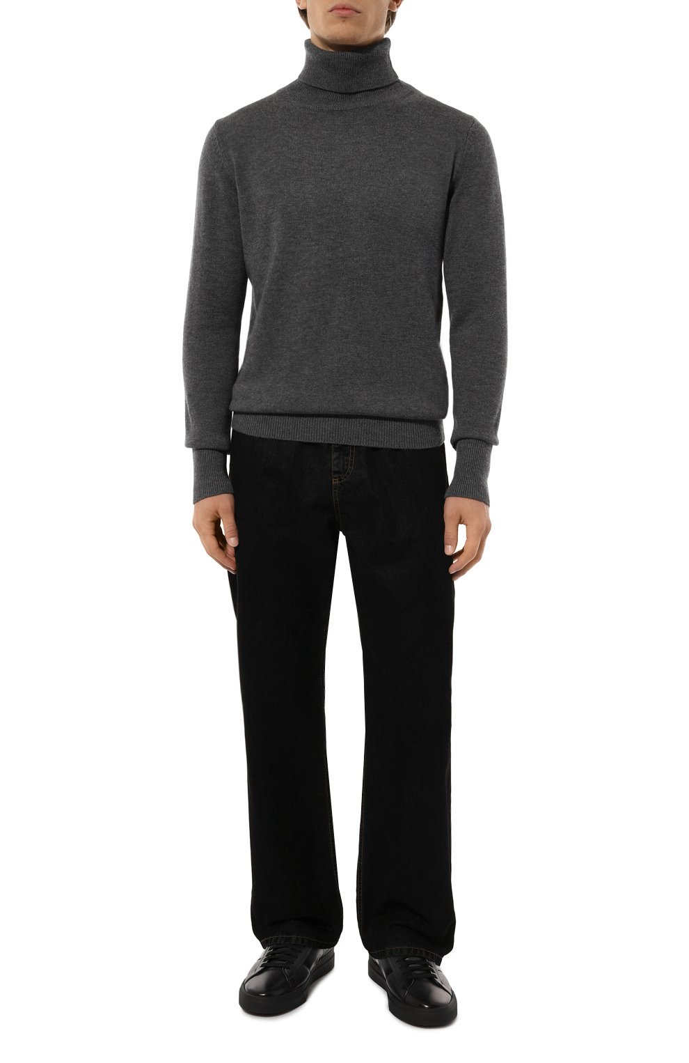 Кожаные кеды gloria SANTONI, арт. MBGG22018NE0PG0N, фото 2