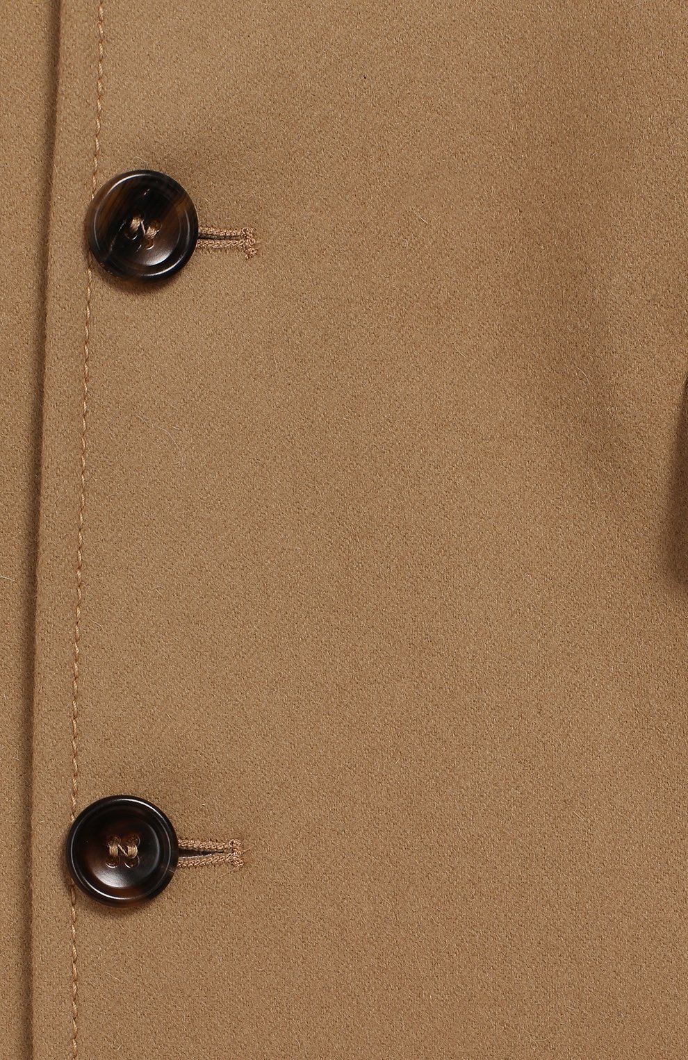 Однобортное пальто из шерсти с контрастной отделкой GUCCI, арт. 516372/XB825, фото 3