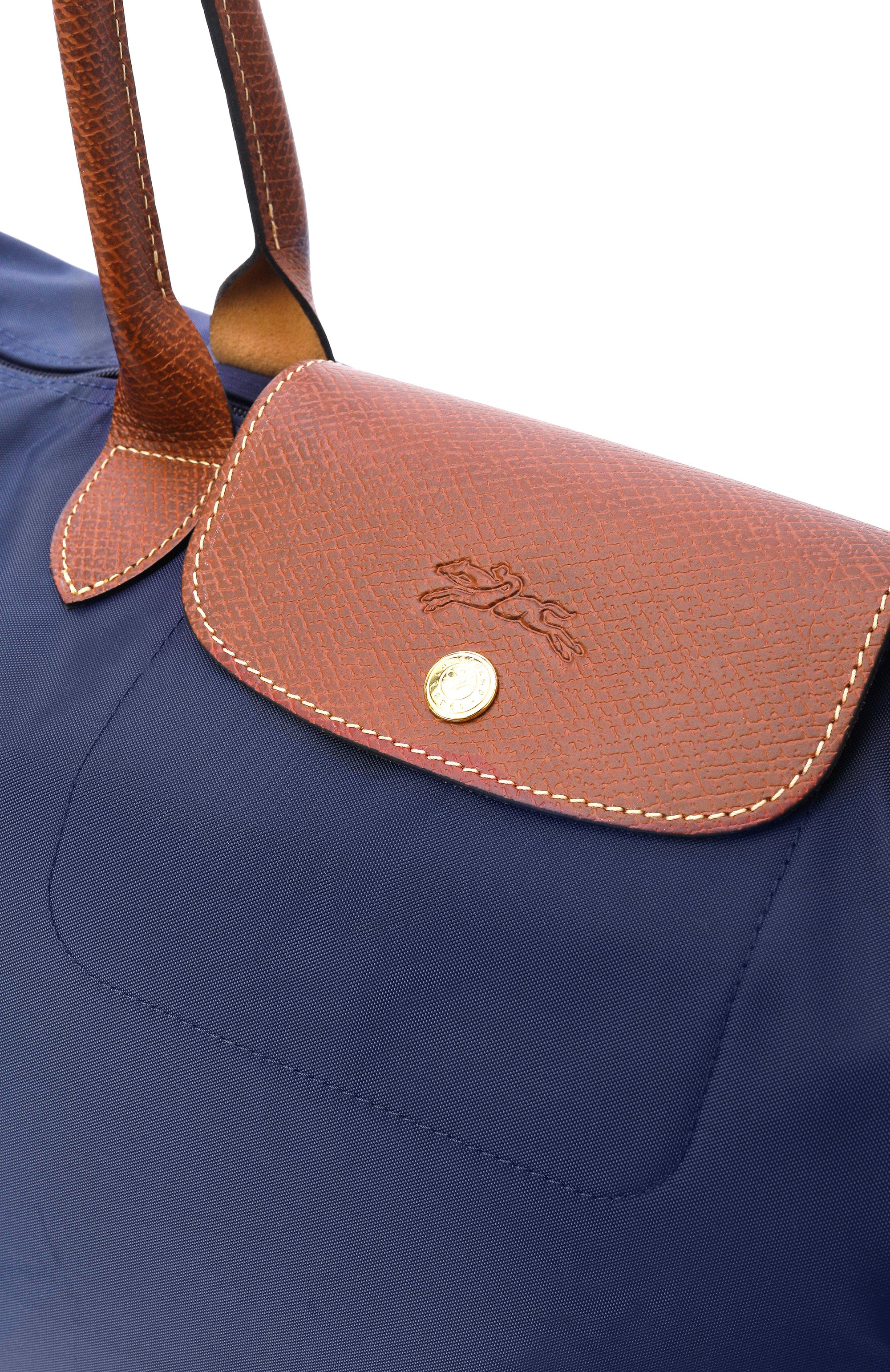 Сумка le pliage original large LONGCHAMP темно-синего цвета по цене 21950 руб., арт. L1899089/089, фото 6 Сумка le pliage original large LONGCHAMP, арт. L1899089/089, фото 6