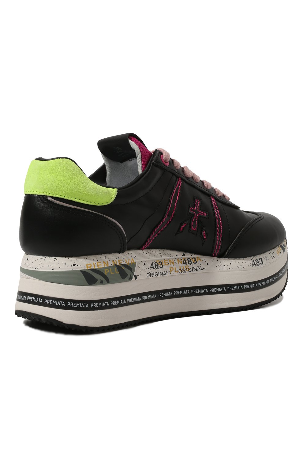 Кожаные кроссовки beth PREMIATA, арт. BETH/VAR6017, фото 5