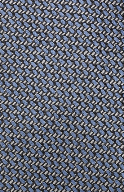 Шелковый галстук ZEGNA голубого цвета по цене 22150 руб., арт. Z3E31T/1XW, фото 4 Шелковый галстук ZEGNA, арт. Z3E31T/1XW, фото 4
