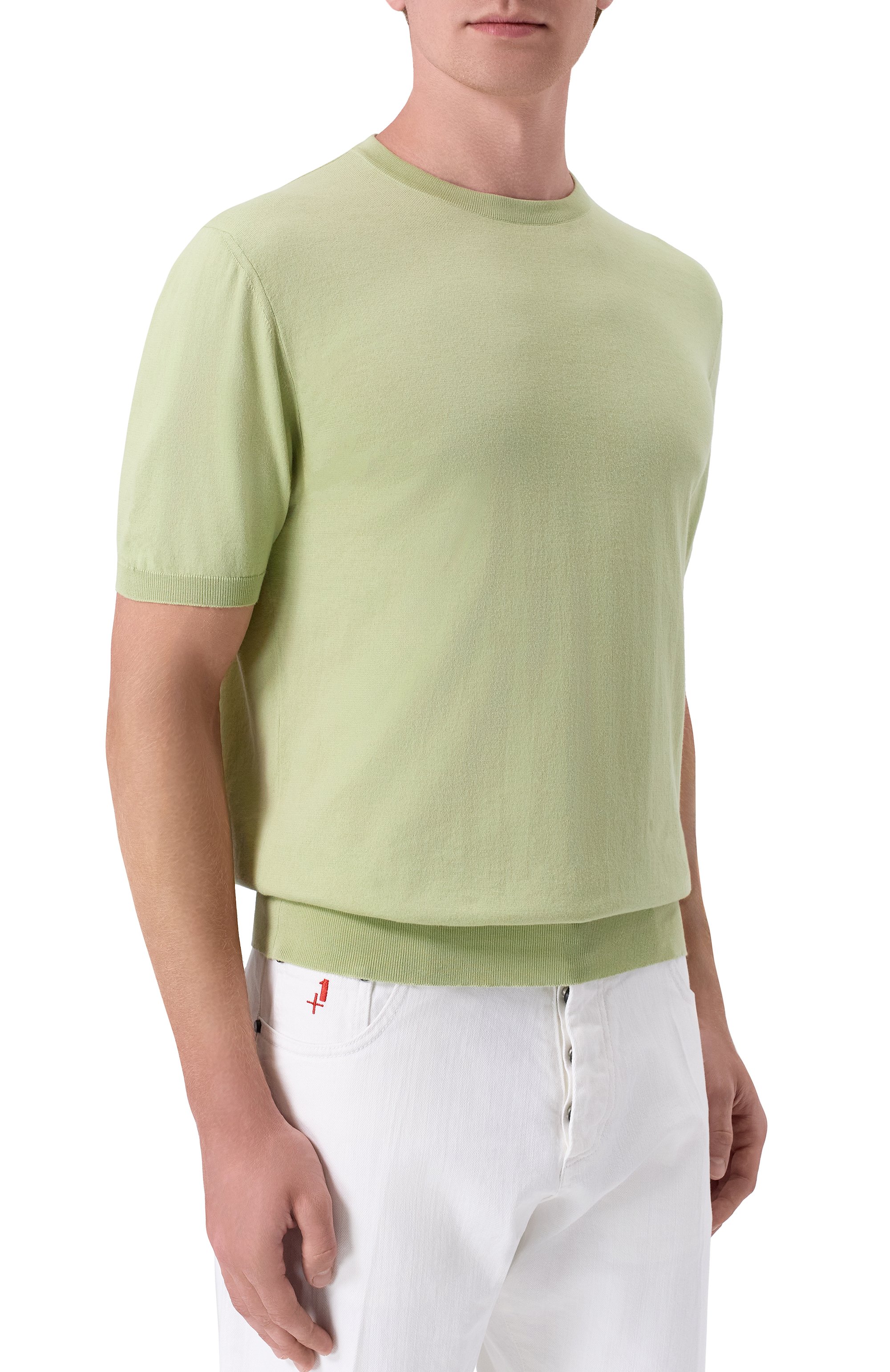 Хлопковый джемпер KITON, арт. UMKXX37, фото 3