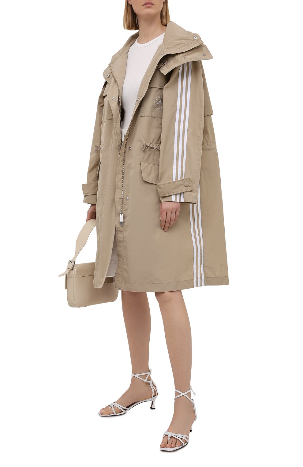 Плащ STELLA MCCARTNEY бежевого цвета по цене 97250 руб., арт. 603223/SRA36, фото 2 Плащ STELLA MCCARTNEY, арт. 603223/SRA36, фото 2