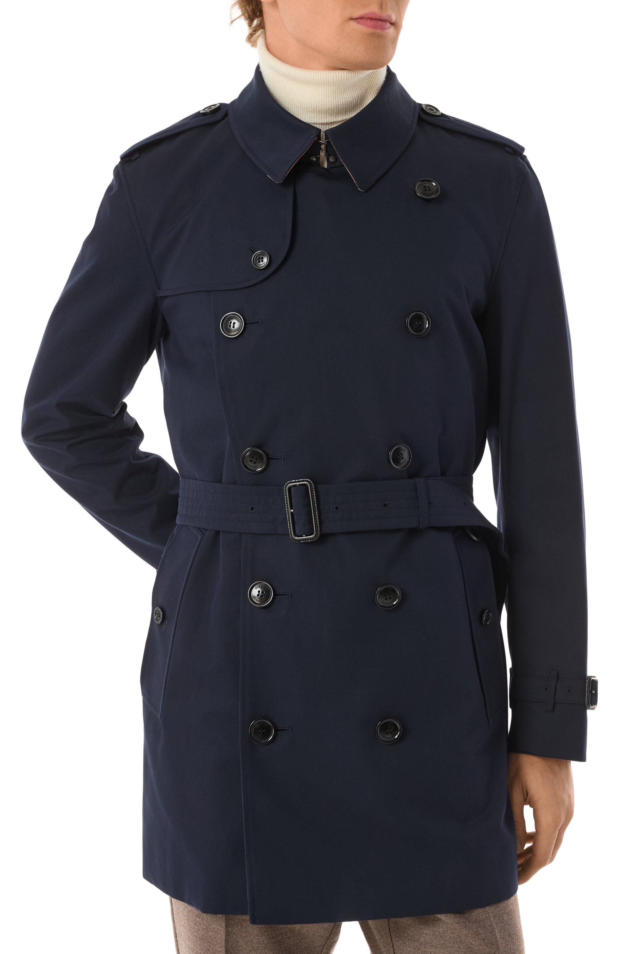 Хлопковый тренч BURBERRY, арт. 8083073, фото 3