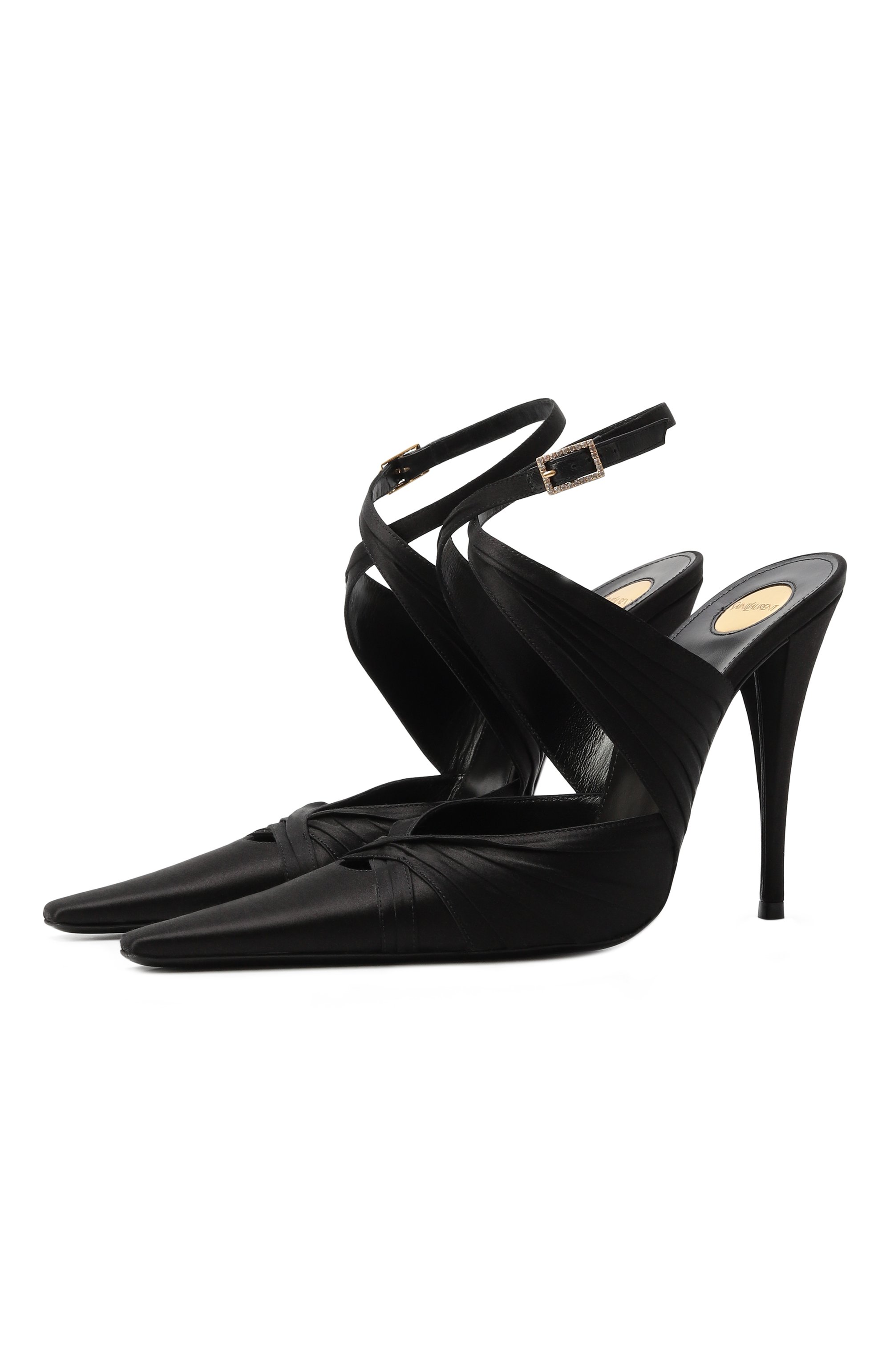 Текстильные туфли doville calypso 110 SAINT LAURENT, арт. 820607/9QNA0, фото 1