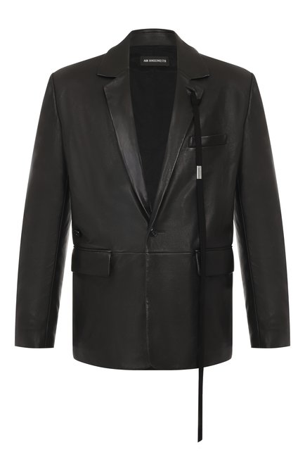 Мужской кожаный пиджак ANN DEMEULEMEESTER, арт. B0012054/LT038