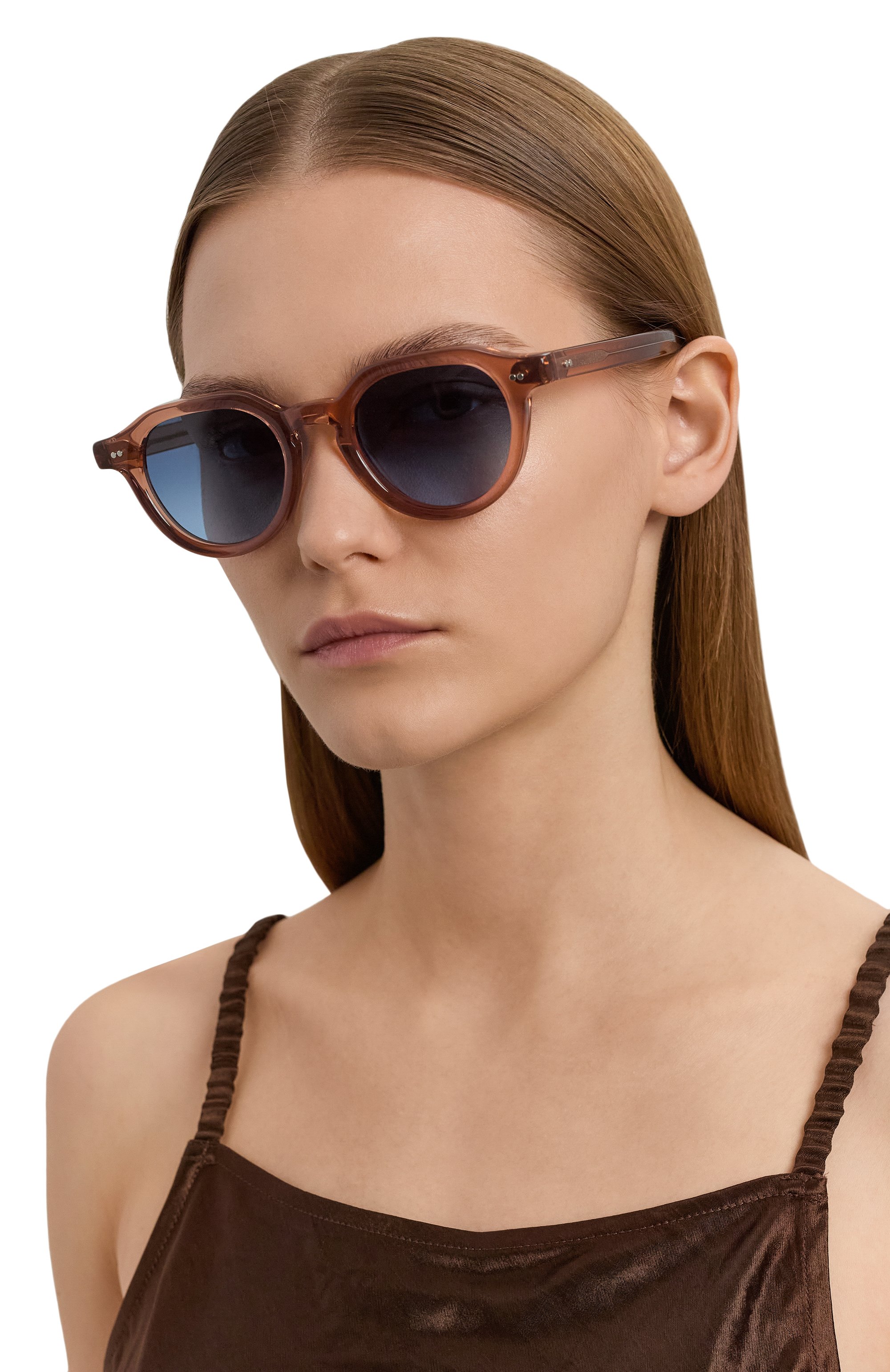 Солнцезащитные очки MOSCOT, арт. BAITSIM SUN VINTAGE R0SE/DENIM BLUE, фото 3