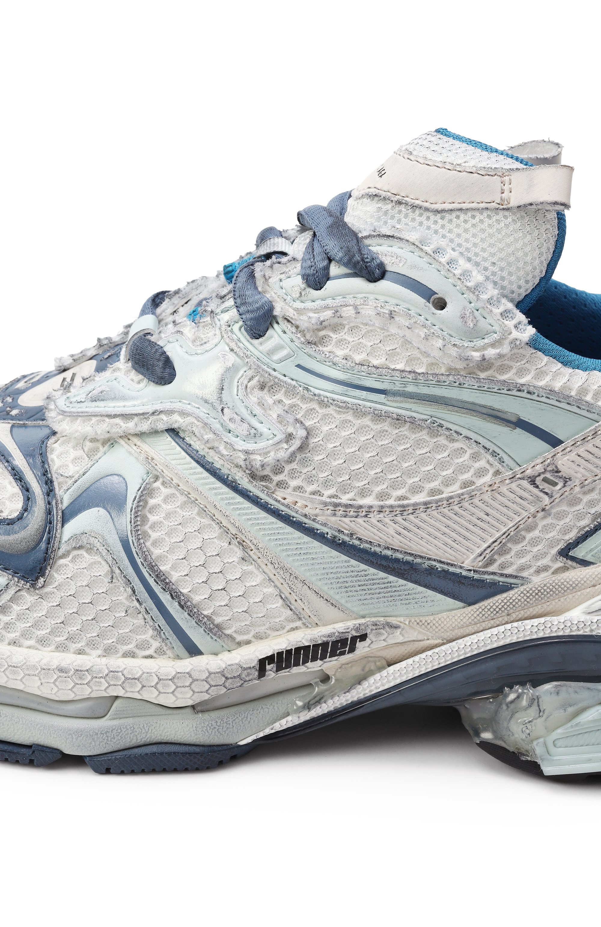 Комбинированные кроссовки runner 2.0 BALENCIAGA, арт. 779066/W3RXP, фото 7