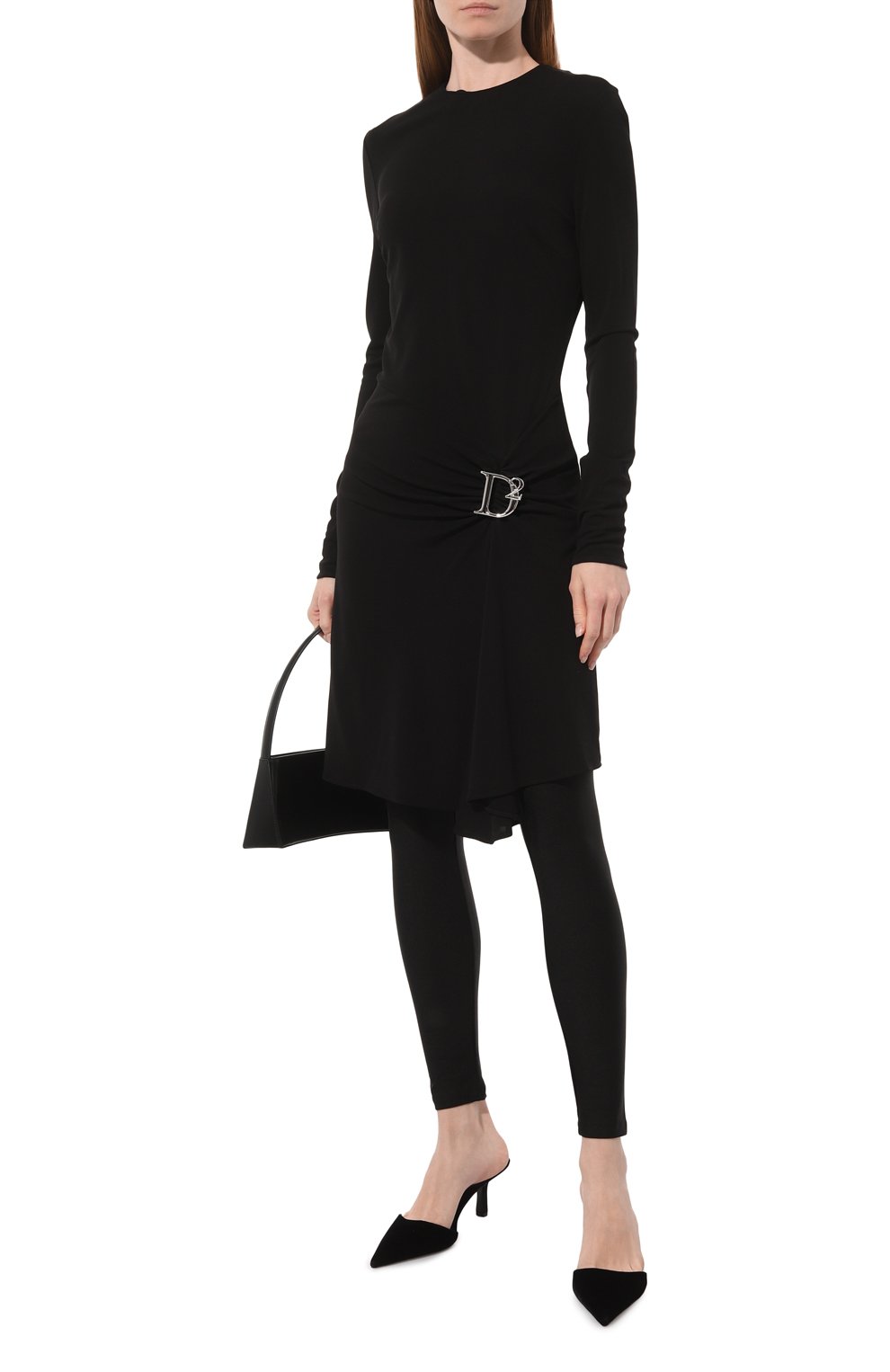 Платье из вискозы DSQUARED2, арт. S75CV0785/S24588, фото 2