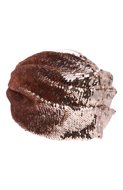 Тюрбан с отделкой пайетками PANFIL, арт. GLD-TUR-00, фото 2