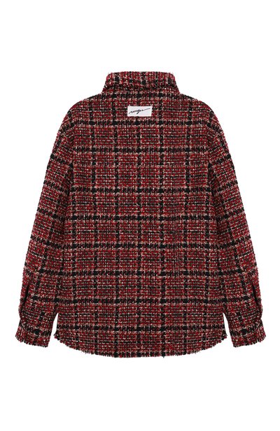 Твидовая рубашка MSGM KIDS, арт. F5MSJGJK199, фото 2