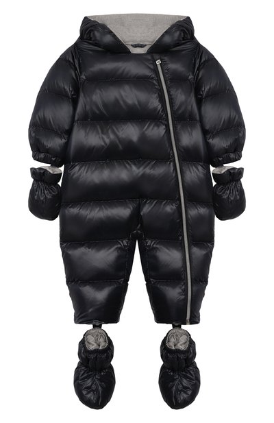 Пуховый комбинезон HERNO, арт. PI000008K/12017Z/9M-18M, фото 4