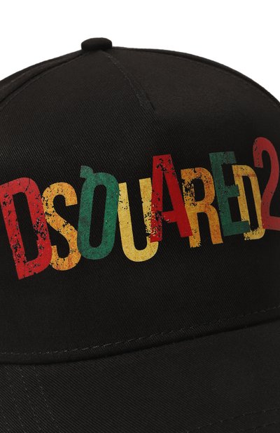 Хлопковая бейсболка DSQUARED2, арт. BCW0102 05C00001, фото 4
