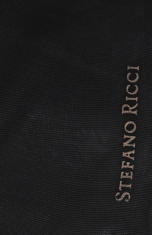Хлопковые носки Stefano Ricci C009UN0006 Чёрный  C009UN0006 Фото 2
