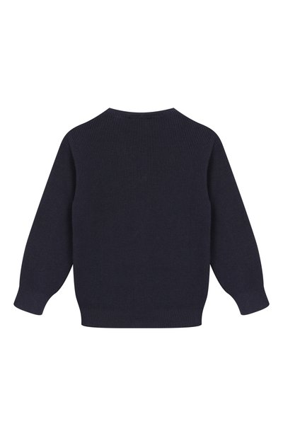 Кардиган из хлопка и шерсти EMPORIO ARMANI, арт. EB001585/AF27315