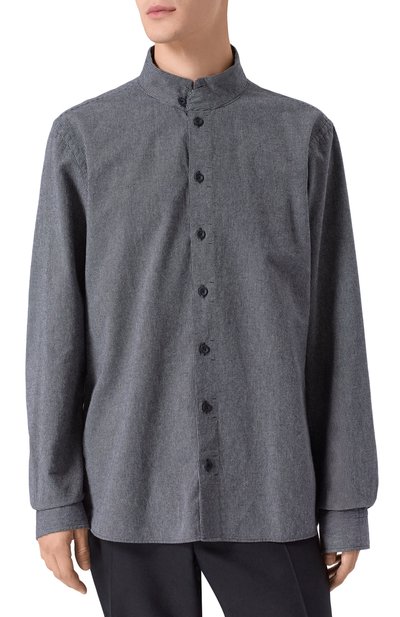 Хлопковая рубашка HANNES ROETHER, арт. MIL29SKE.3058, фото 3