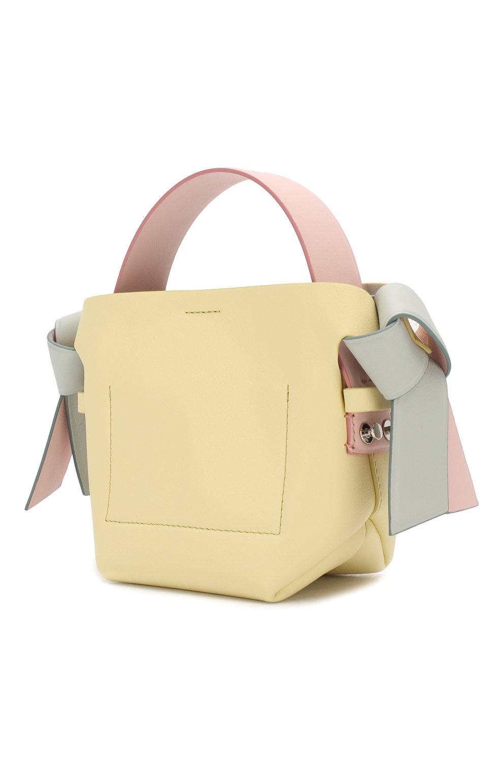 Сумка musubi micro ACNE STUDIOS желтого цвета по цене 83200 руб., арт. A10050/W, фото 3 Сумка musubi micro ACNE STUDIOS, арт. A10050/W, фото 3