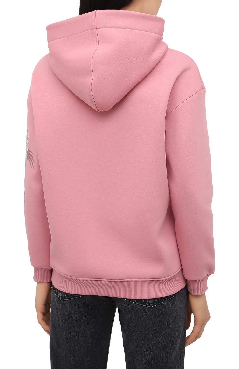 Хлопковое худи SEVEN LAB, арт. HW20-dragon EM dark pink, фото 4
