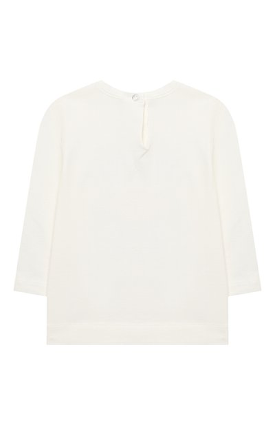 Хлопковый лонгслив MONNALISA, арт. 396621P7, фото 2