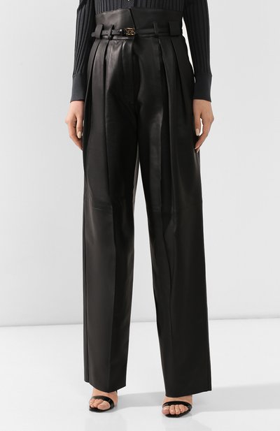 Кожаные брюки FENDI, арт. FPP896 NBA, фото 3