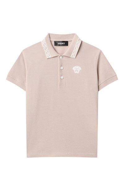Хлопковое поло VERSACE, арт. 1018495/1A13012
