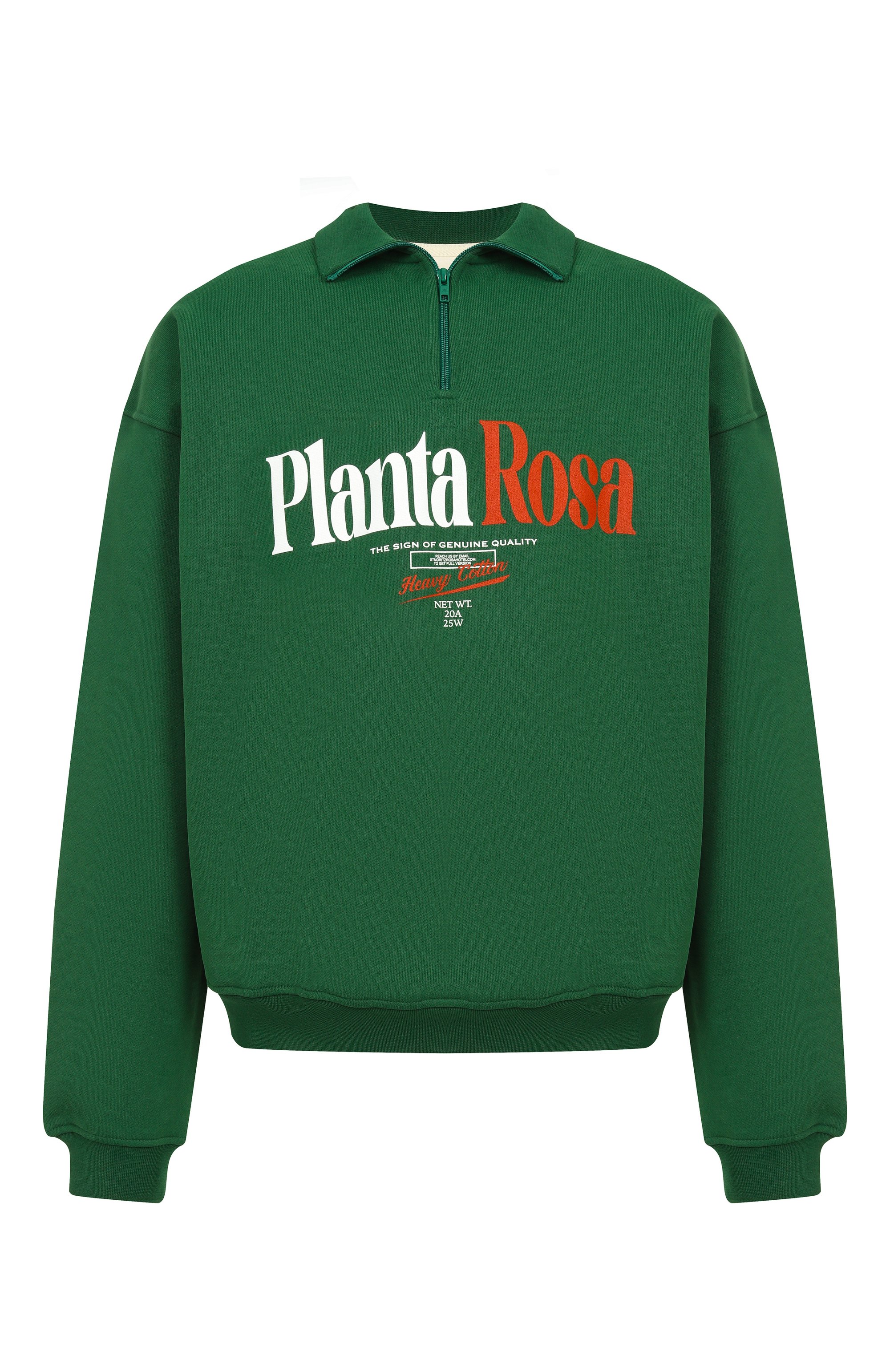 Хлопковый свитшот PLANTA ROSA, арт. PR/A1/EXACTNESS/470, фото 1