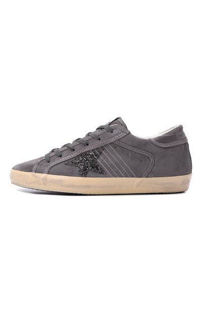 Замшевые кеды super-star GOLDEN GOOSE DELUXE BRAND, арт. GWF01002.F008141, фото 4