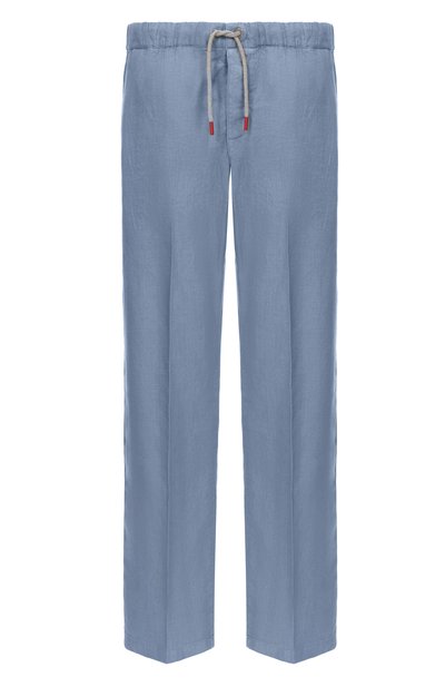 Мужские брюки изо льна и хлопка KITON, арт. UPR003LK0636F04