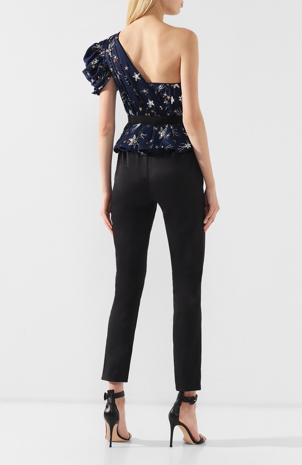 Комбинезон с баской SELF-PORTRAIT, арт. SP20-021JS, фото 4