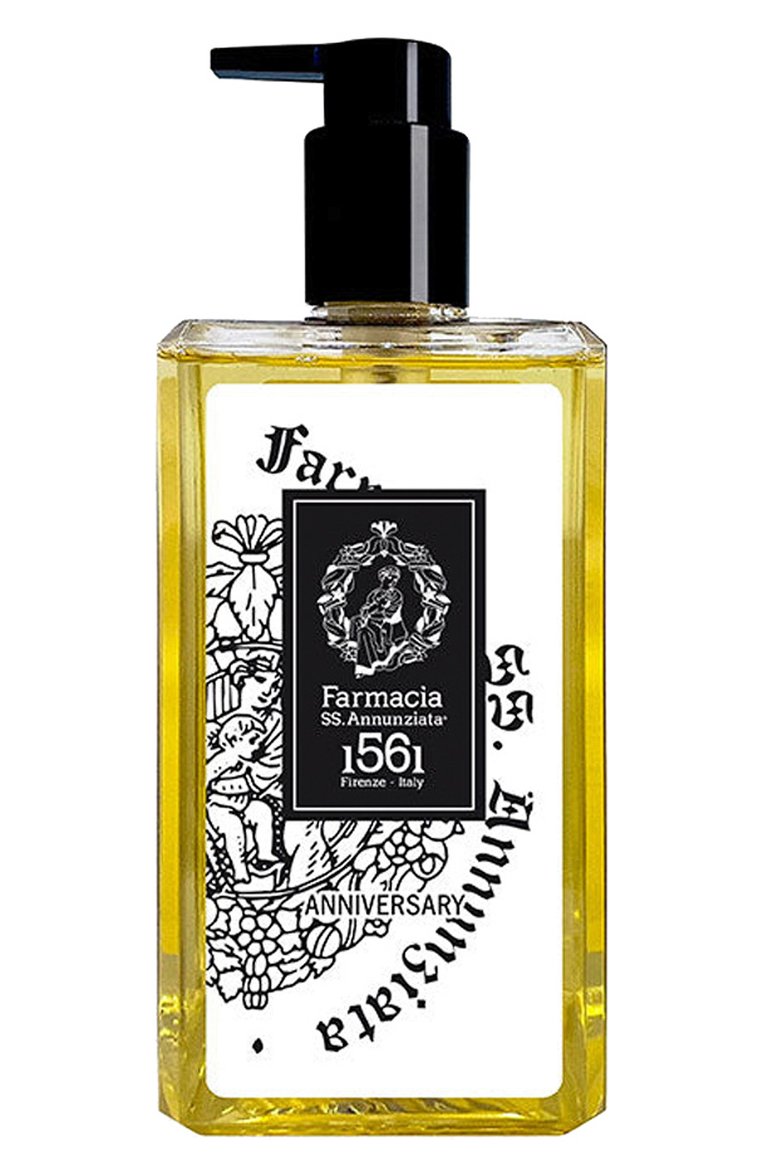 Парфюмированный гель для душа anniversary (500ml) FARMACIA.SS ANNUNZIATA 1561 бесцветного цвета, арт. 8032779258513 | Фото 1 (Нос: Не проставлено; Региональные ограничения белый список (Axapta Mercury): Не проставлено; Тип продукта: Гели; Назначение: Для тела; Косметика кросс-кт: Уход У)