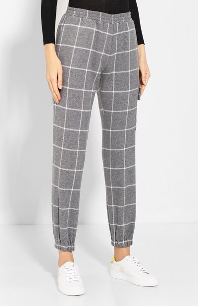 Джоггеры в клетку FORTE DEI MARMI COUTURE, арт. FFW19-1011, фото 3