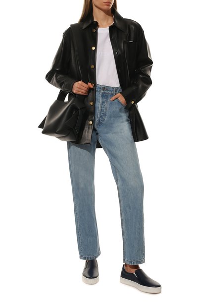 Кожаные слипоны my slip-on LORO PIANA, арт. FAG1502, фото 2