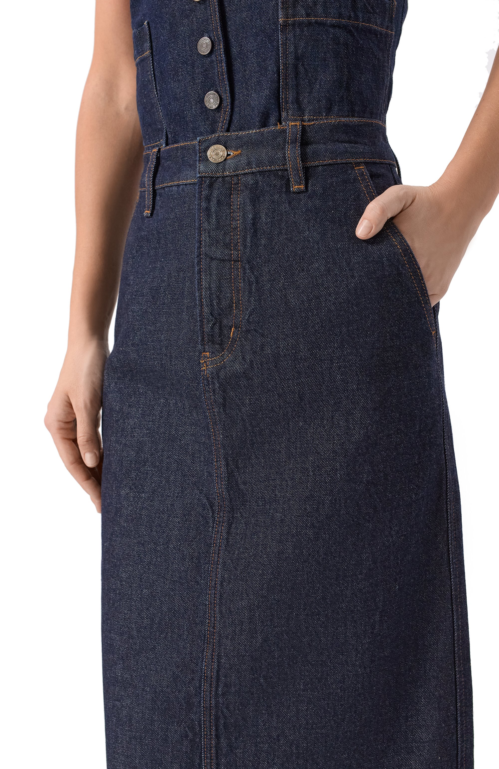 Джинсовая юбка FRAME DENIM, арт. 5007105/THE TR0USER SKIRT, фото 5