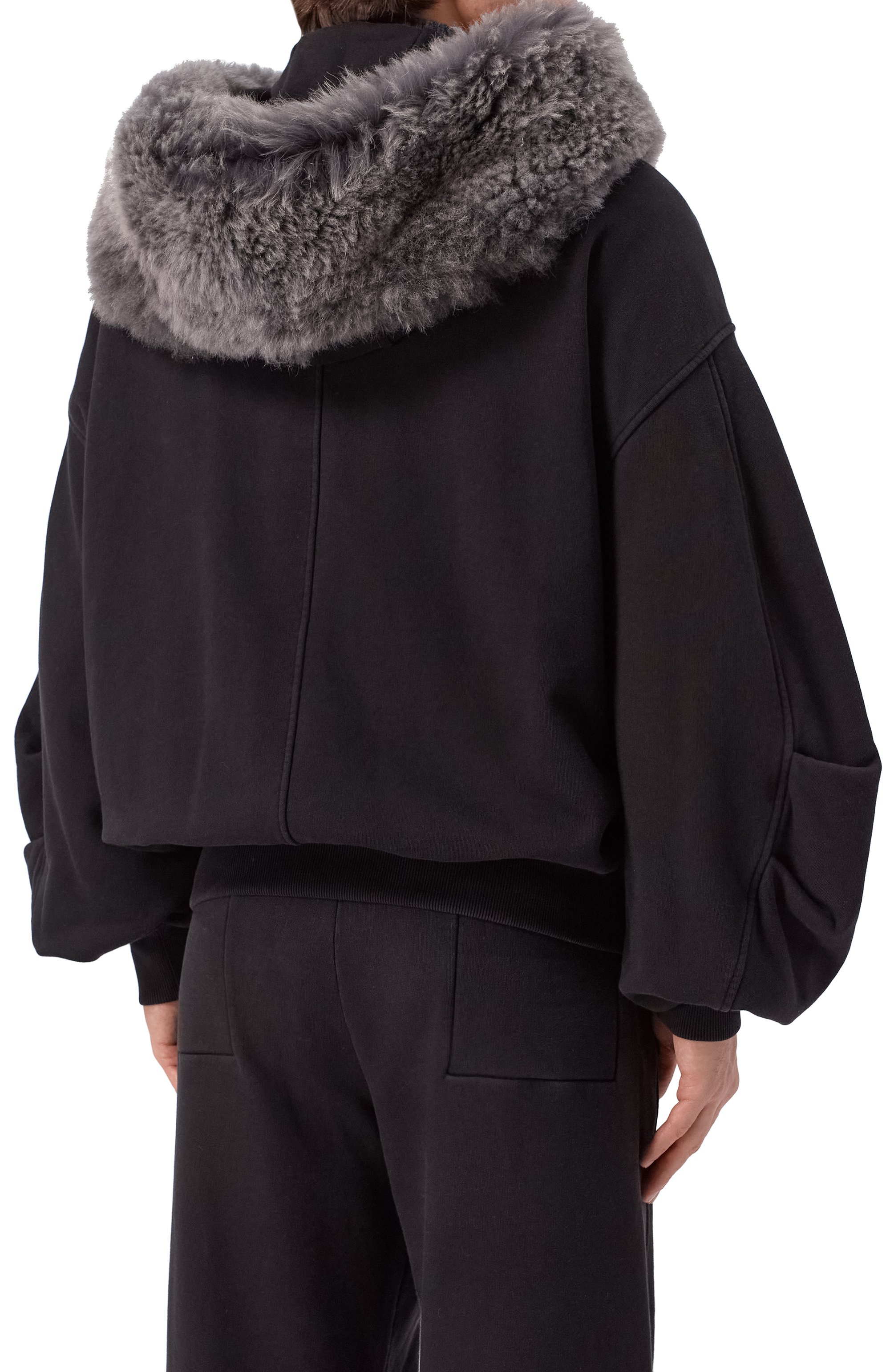 Хлопковый бомбер DOLCE & GABBANA черного цвета по цене 554000 руб., арт. G9BV0Z/G7PLD, фото 4 Хлопковый бомбер DOLCE & GABBANA, арт. G9BV0Z/G7PLD, фото 4