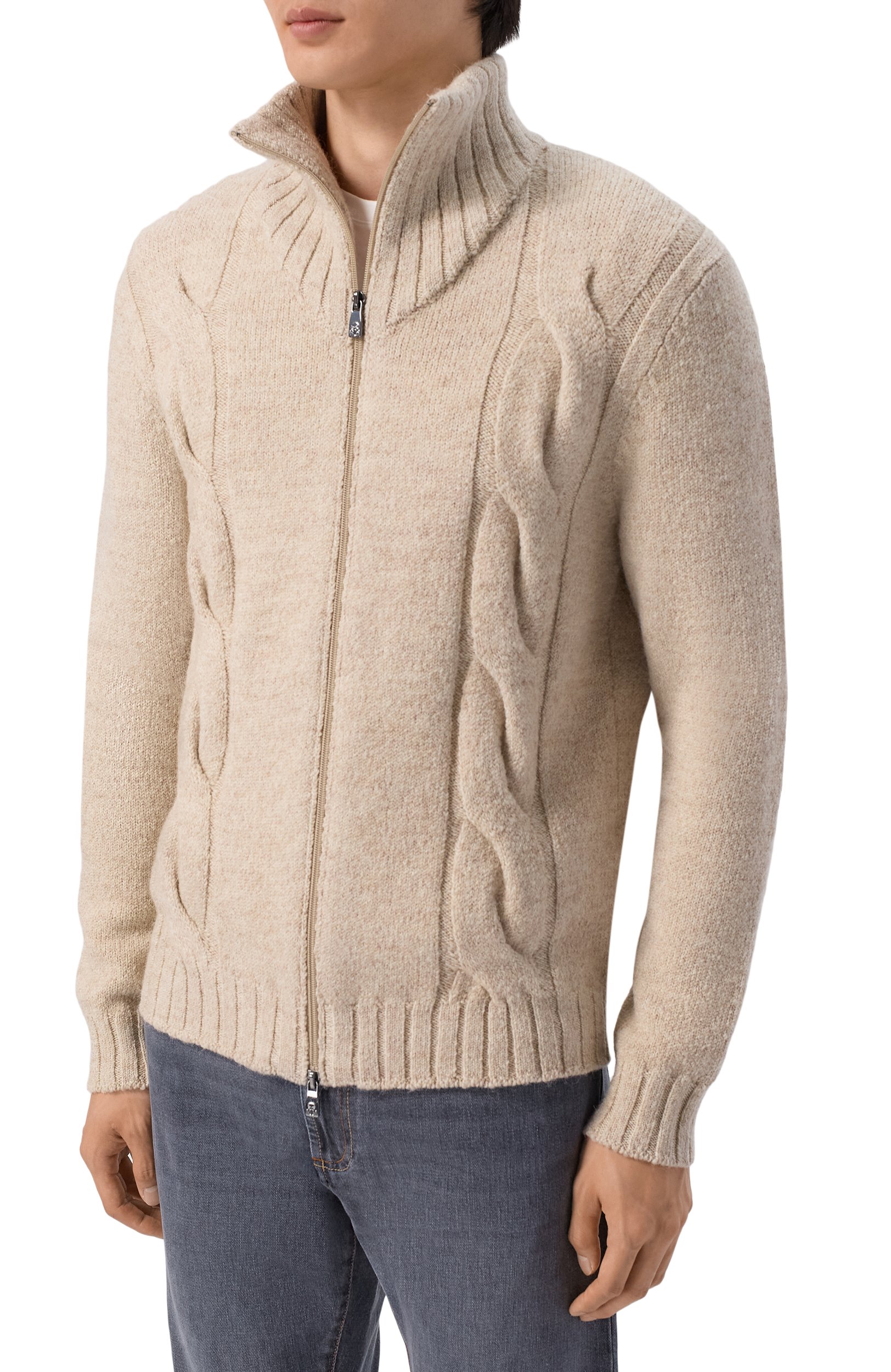 Шерстяной кардиган CORNELIANI, арт. 28M572/2A25109, фото 3