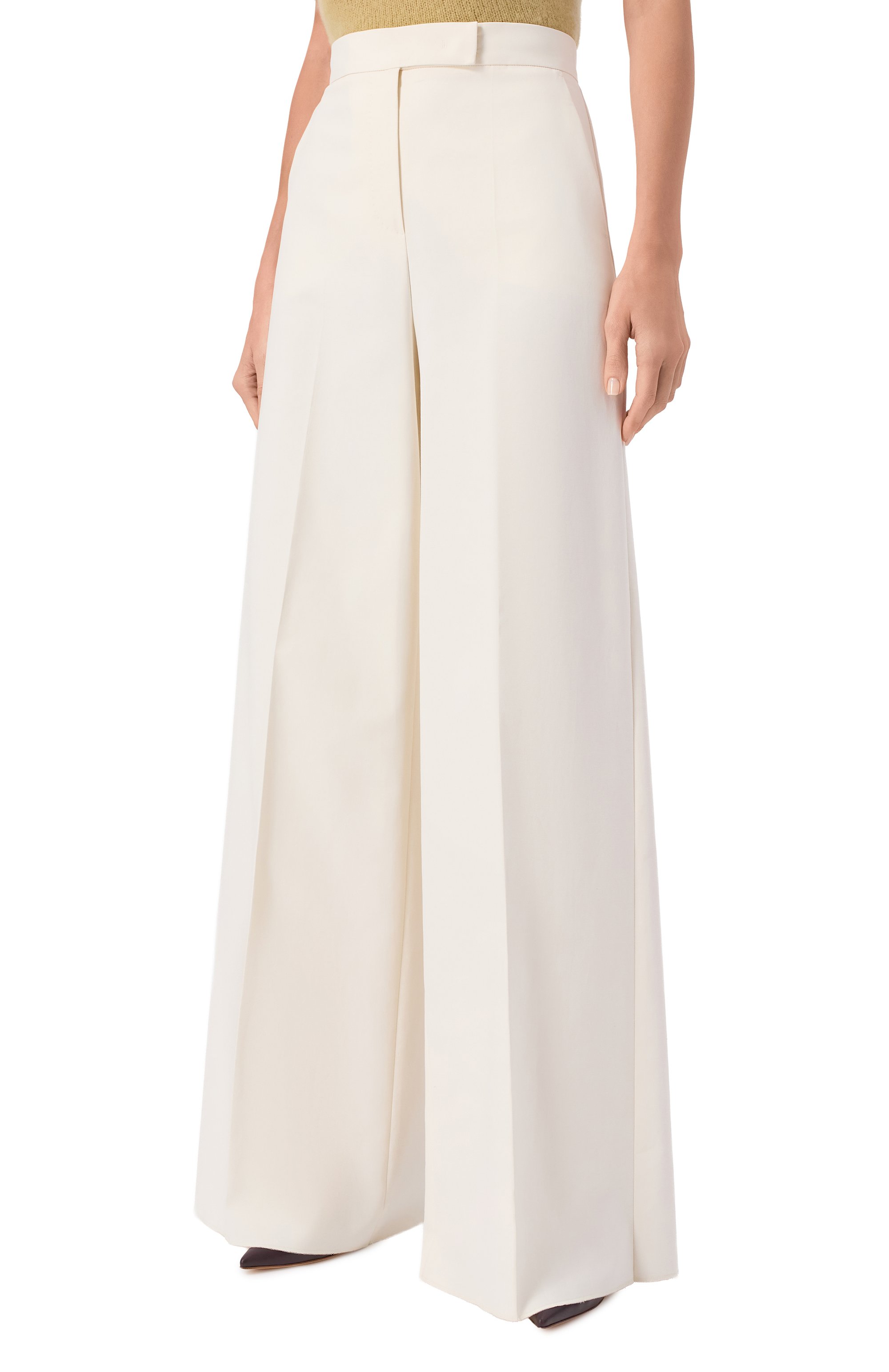 Хлопковые брюки MAX MARA, арт. FINISH, фото 3