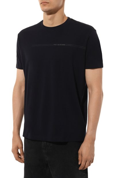 Хлопковая футболка PAUL&SHARK, арт. 14311651, фото 3