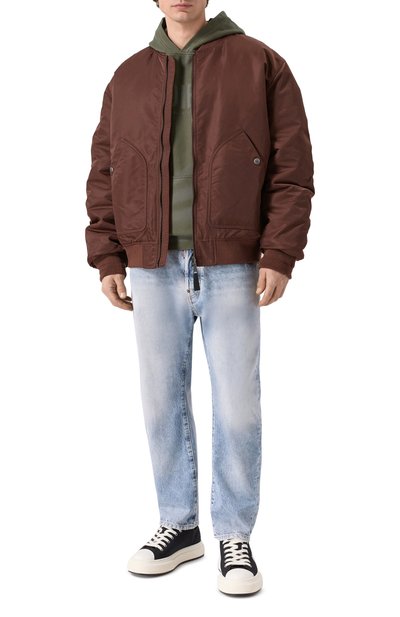 Джинсы bro DSQUARED2 голубого цвета по цене 78600 руб., арт. S74LB1875/S30839, фото 2 Джинсы bro DSQUARED2, арт. S74LB1875/S30839, фото 2