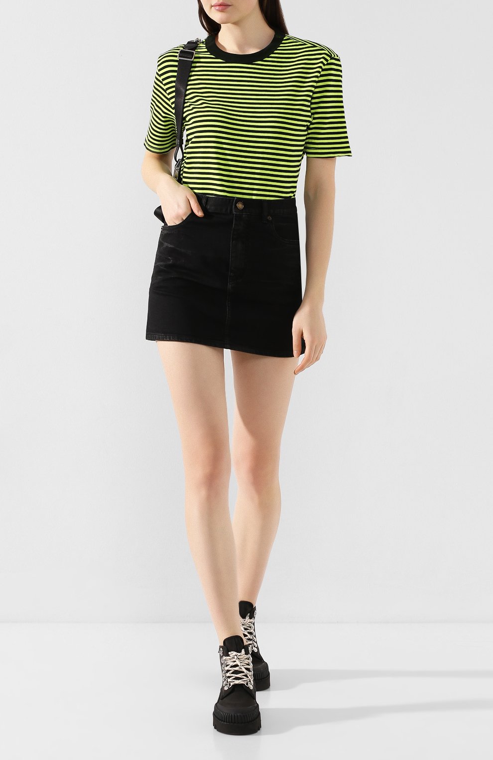 Хлопковая футболка RTA, арт. WH9396-7093HILS, фото 2