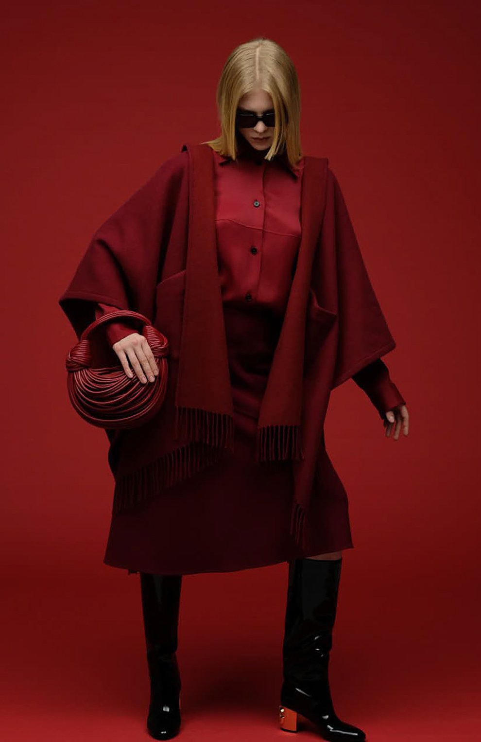 Шерстяная юбка JIL SANDER, арт. JSWT356303-WT200400, фото 6