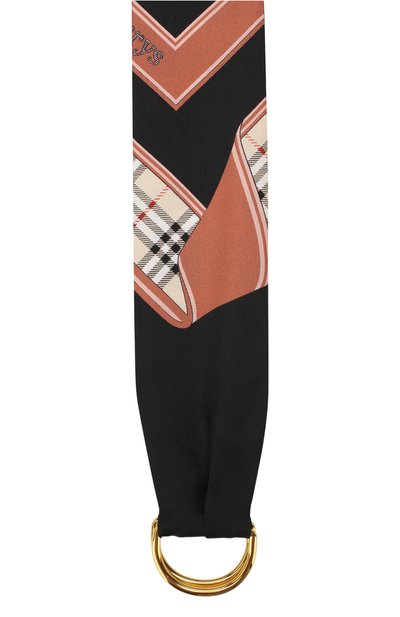 Шелковый шарф-бандо BURBERRY, арт. 8007672, фото 3