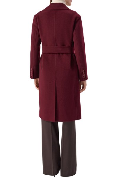 Пальто из шерсти и кашемира MAX MARA STUDIO, арт. CANNETI, фото 4